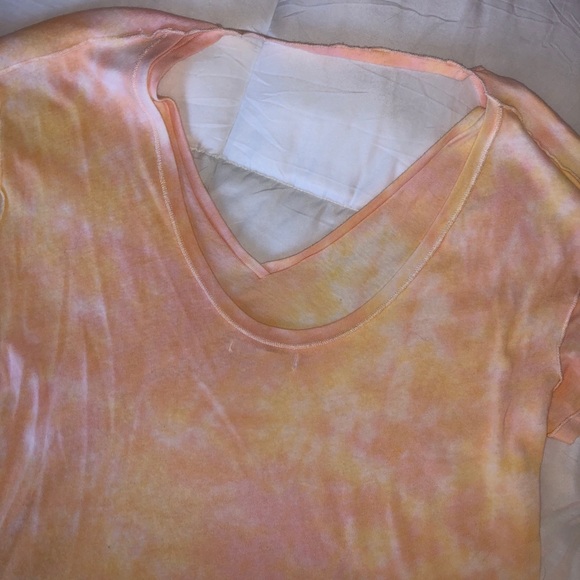 OVERSIZED FREE PEOPLE TIE DYE TEE - Picture 2 of 4